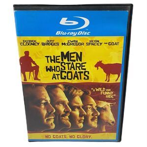 The Men Who Stare At Goats Blu Ray Rated R With Tall Case George Clooney